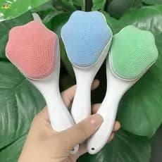 Escova Pata De Gato Esfoliante Facial De Silicone Ferramenta De Maquiagem Para Limpeza Profunda