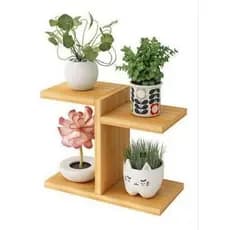 suporte para vasos de suculentas mine vazos de plantas em madeira maciça pinus
