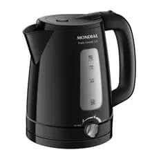 Chaleira Elétrica Pratic Control 1,7L Mondial CE-17-BC Filtro Removível