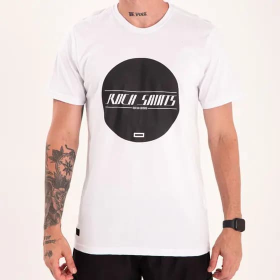 Camiseta Rock Saints Viva Sua Liberdade Circular