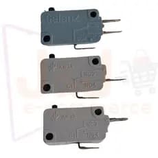 Interruptor MicroChave Porta NOVO e USADO p/ Microondas - MICRO SWITCH 15A 250V - Micro chaves