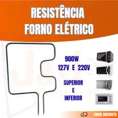 Resistência Forno Elétrico modelos Muller Sonetto /Questo /Sapore /Celebrare 1750w 44 Litros 127V ou 220V