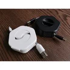 Organizador de Cabos Retrátil Portátil – Compacto e Prático