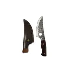 ​Cutelo Artesanal BRASWEI Aço Forjado Profissional Churrasco + Bainha