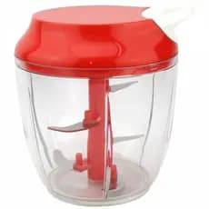 Processador Alimentos-Triturador e Mixer Manual 5 Lâminas-850 ml