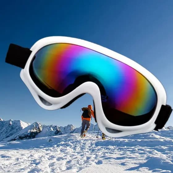 Óculos De Esqui Snowboard De Montanha Neve Para Esportes De Inverno