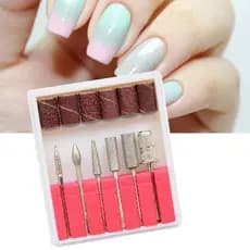 Brocas Para Lixa Elétrica + Refil - Kit com 6 Brocas + 6 Lixas de Refil