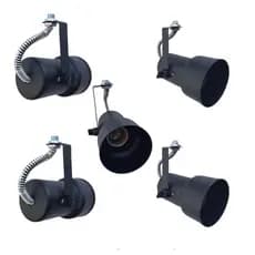Spot Para Trilho Eletrocalha Perfilado KIT 05 Unidades