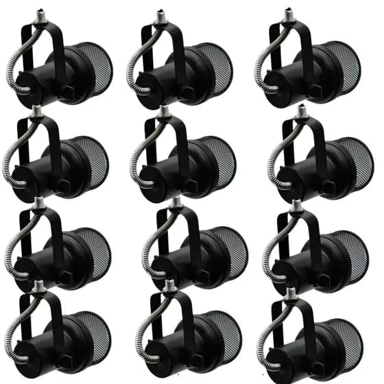 Spot Para Trilho Telinha Perfilado Kit 26 Unidades Cores