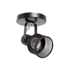 luminária Direcionável Spot Tela Sobrepor Para 1 Lampadas Teto Parede Casa Sala Quarto Par20 Led Bulbo E27