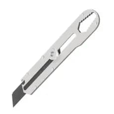 Estilete Profissional 18mm Com Trava Aço Inox Maciço