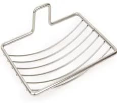Suporte Para Sabonete de Parede em Aço Inox Adesivo Sem Furos Porta Sabonete Banheiro Cozinha Resistente