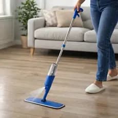 Mop Spray Com Reservatório Limpeza Prática Rodo Esfregão Ajustável Casa 360 graus