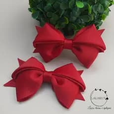 Laço para cabelo menina laço infantil laço festa luxo Laço gutta par de laços