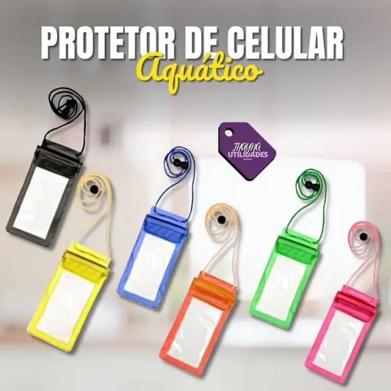 Protetor de Celular Aquático.