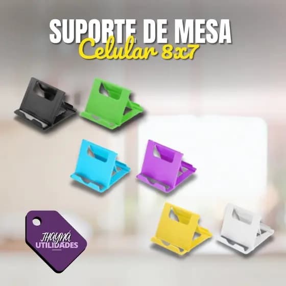 Suporte de mesa multiuso para celulares 8x7.