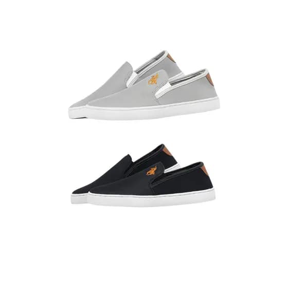 Kit 2 Pares Iate Slip On Polo Bordado Estiloso Na Moda Toda Ocasião