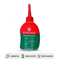 Óleo Lubrificante Multiuso Singer Máquina Bicicleta Portas 100ml