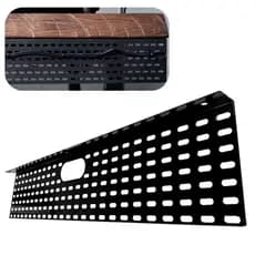 Calha Organizador de cabos e fios 45x10 para setup gamer escritório canaleta cabos esconder fios