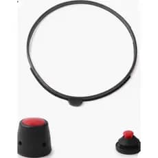 Kit Borracha Panela De Pressão 4,5l + Válvula + Peso Clock