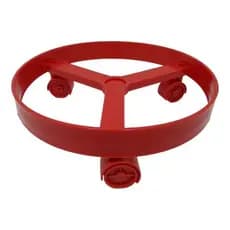 Suporte para botijão com rodízio.
