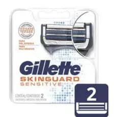 Cartucho De Barbear Gillette Skinguard Sensitive 2 Unidades