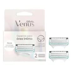 Carga para Aparelho de Depilação Feminino - Gillette Venus Íntima 2 Unidades