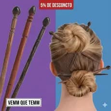 Palitos para Coque Coquinho kit 4 pçs Cabelo Palito de Cabelo Prendedor