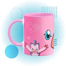 Caneca de Cerâmica Digimon - Piyomon