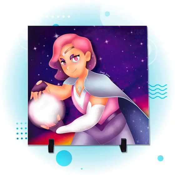 Azulejo personalizado Cintilante She-ra - 10x10
