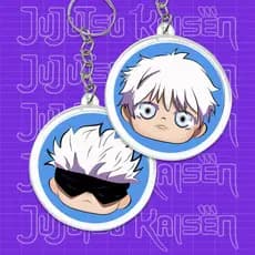 Chaveiro de ACRILICO Jujutsu Kaisen  CHOSO TOJI FUSHIGURO SATORU GOJO NANAMI MAKI SUGURU GETO