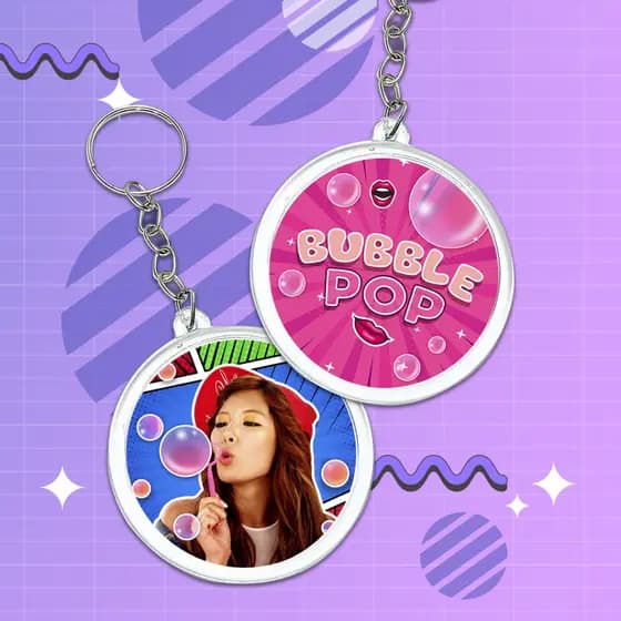 Chaveiro Kpop - Girls Generation BTS BigBang SHINee EXO 4minut  HYUNA Mochila pingente Acessórios presentes