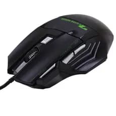 Mouse Gamer AOAS K90 USB 7 Botões 3200 DPI Ajustável LED Ergonômico para PC e Notebook