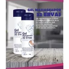 Gel Massageador 32 Ervas