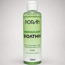 Demaquilante Bioathiv Porán Oil Free líquido Remove Maquiagem Limpa e Hidrata