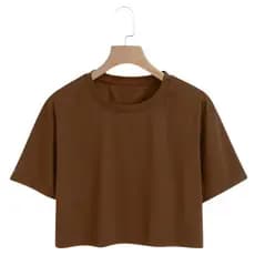 Camiseta Feminina Tshirt Cropped Oversized 100% Algodão Blusa Soltinha Confortável