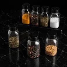 Kit Potes Tempero 120ML/200ML/300ML Qualidade + Etiquetas 3D + Envio Veloz