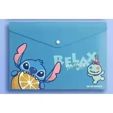 Pasta envelope A4 - Personagem Stitch super fofa