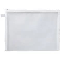 Bolsa de arquivo transparente Nylon malha zíper - Cores