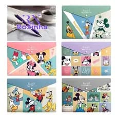 Pastas Envelope Mickey Mouse e sua turma A4