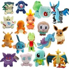 Pokemon Pikachu Squirtle Little Dragon Plush Dolls Brinquedos Recheados