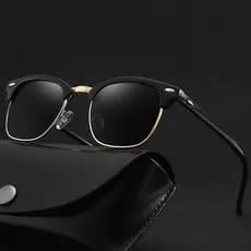 Moda Clássica Óculos De Sol Clássicos Anti-Azul Homens Mulheres Conduzindo Com Armação Quadrada UV400 Para