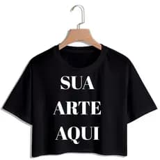 Cropped Personalizado com sua Arte aqui