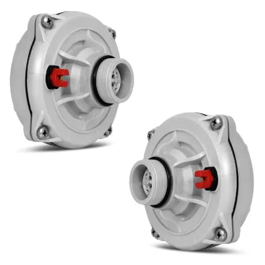 Kit 2 Driver Similar D250X 200W PMPO Para Caixa de Som Caixa Trio Caixa Residencial Bob