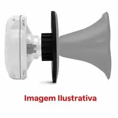 Adaptador de Rosca para Driver de 1 Polegada ABS Corneta Jarrão D305 D405 D405 Trio Som Automotivo