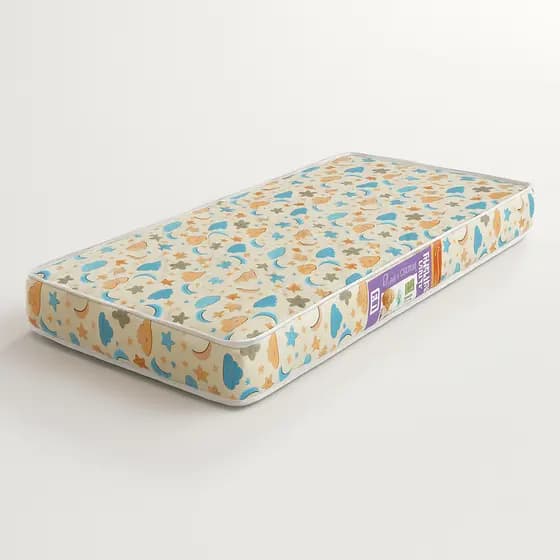 Colchão de Berço Baby 130x70x7cm D18 – Lado Impermeável e Macio com Alta Durabilidade