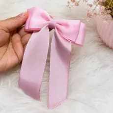 Laço de Ponta Adulto e Infantil Acessório de Cabelo Elegante para Mãe e Filha