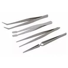KIT COM 4 PINÇAS PROFISSIONAL PARA ELETRÔNICOS