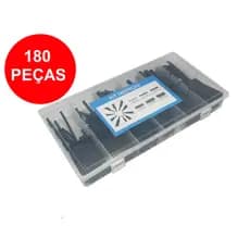 ESPAGUETE TERMO RETRÁTIL KIT COM 120/180/360 PEÇAS COM 5CM DA PEÇA / KIT COM 530 PEÇAS CORES