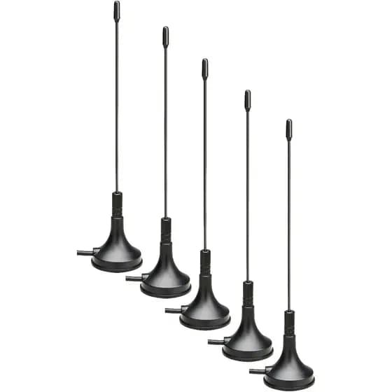 KIT COM 5 ANTENAS DIGITAIS INTERNA VH F, UHF, DTV E HDTV 009837